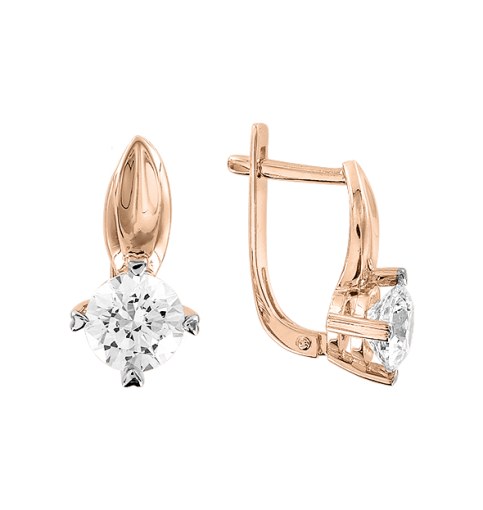 Ohrhänger mit Zirkonia Swarovski 