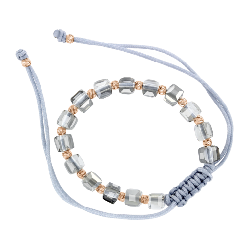 Armband mit Rotgold Kugeln 