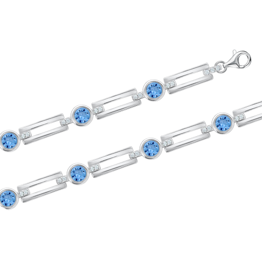 Bracelet with zirconia 