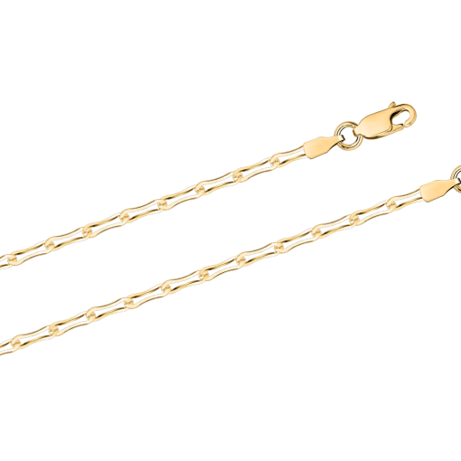Gelbgold Kette 45 cm 