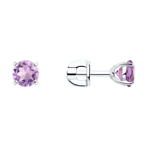 Ohrstecker mit Amethysten 