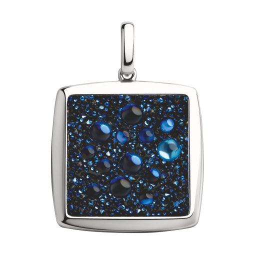 Anhänger mit blauen Kristallen Swarovski 