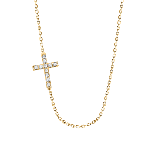 Collier mit Zirkonia 