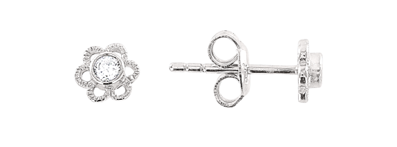 Ohrstecker mit Zirkonia 
