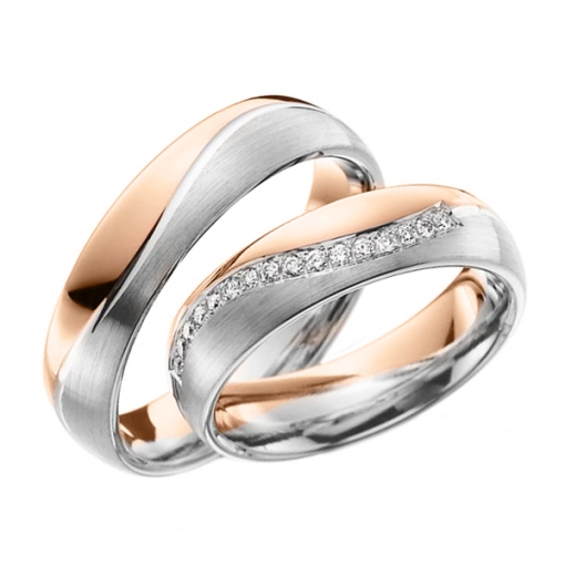 Trauringe mit Brillanten 
