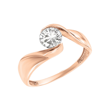 Damenring mit Swarovski Zirkonia 
