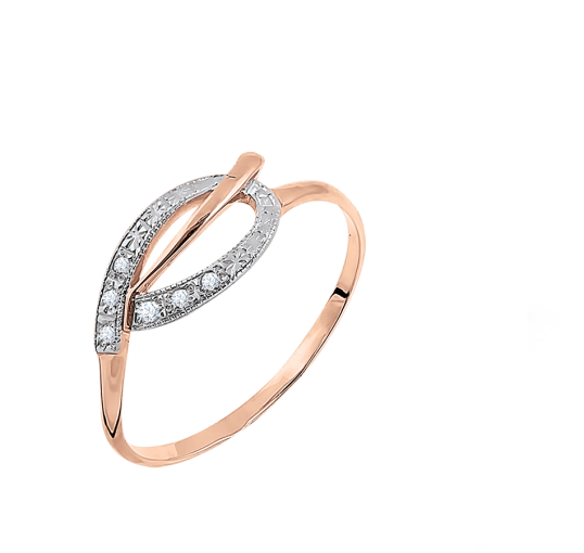Damenring mit Zirkonia 18 mm (57)