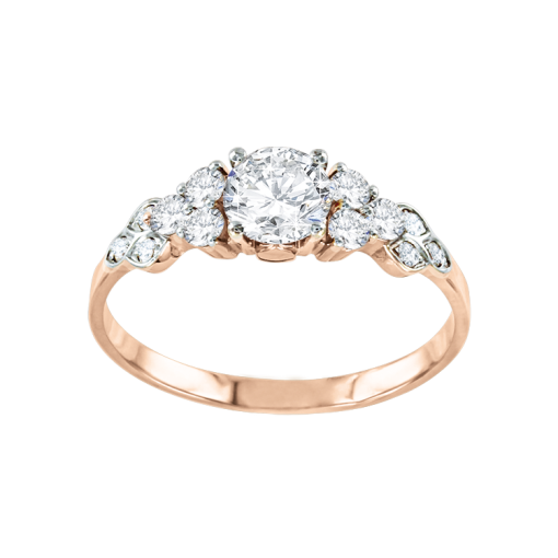 Damenring mit Swarovski Zirkonia 