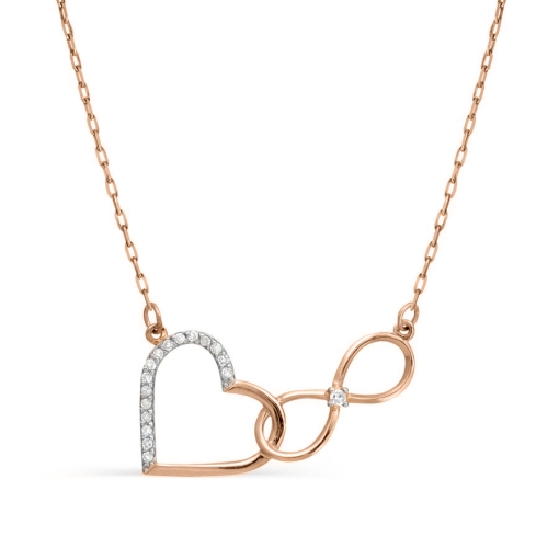 Collier mit Brillanten 