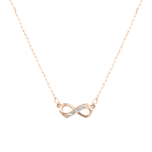 Collier "Unendlichkeit" mit Brillanten 