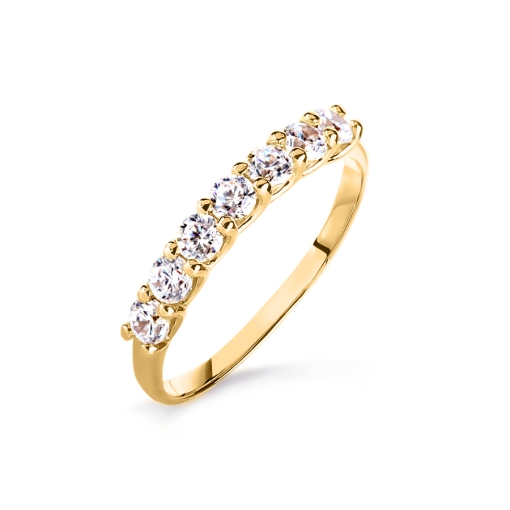 Кольцо с фианитами Swarovski 