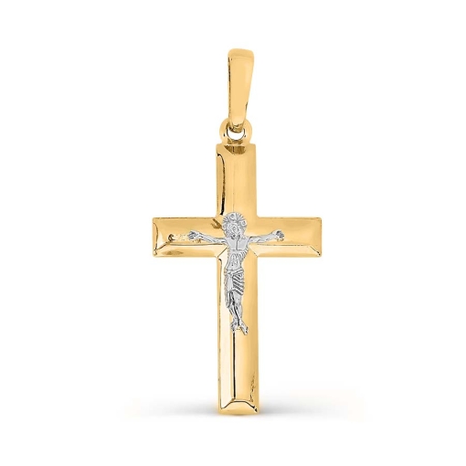Pendant cross with engraving 