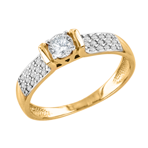 Damenring mit Swarovski Zirkonia 