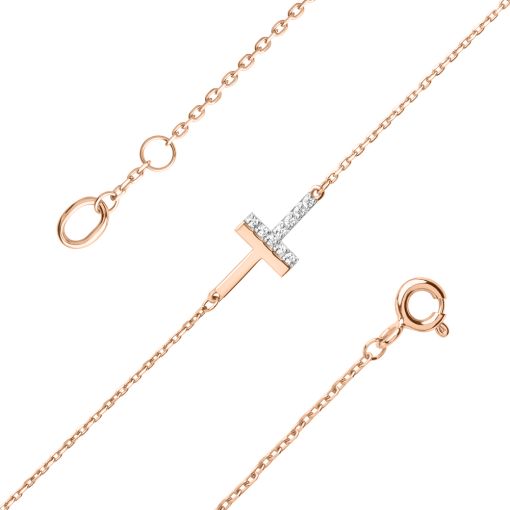 Браслет с фианитaми 