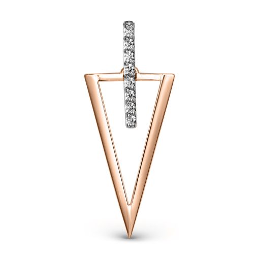 Pendant with zirconia 