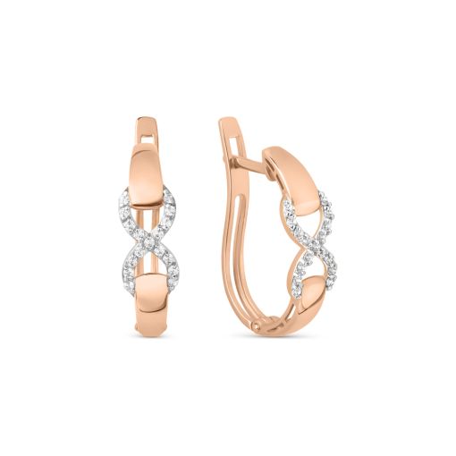 Ohrhänger mit Zirkonia 