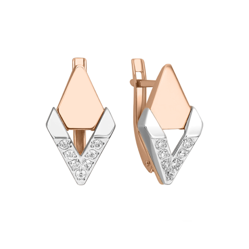 Ohrhänger mit Zirkonia 