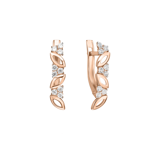 Ohrhänger mit Zirkonia 