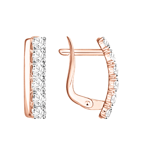 Ohrringe mit Zirkonia 