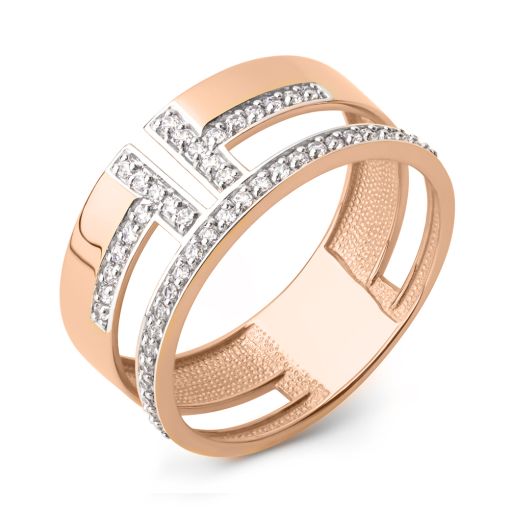 Damenring mit Zirkonia 