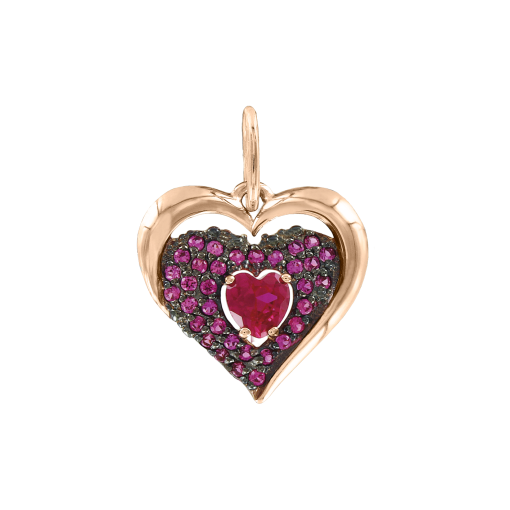 Anhänger "Herz" mit Zirkonia 