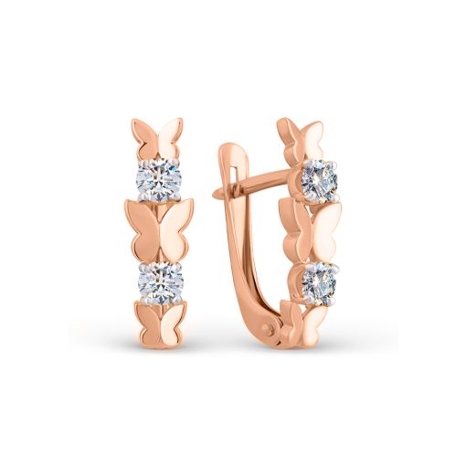 Ohrhänger mit Zirkonia 