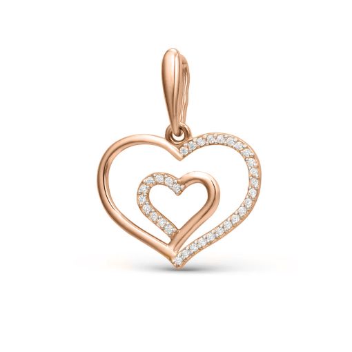 Pendant with zirconia 