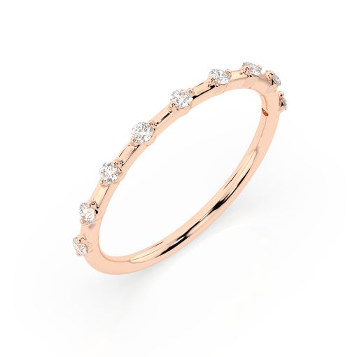 Women's ring with diamonds 