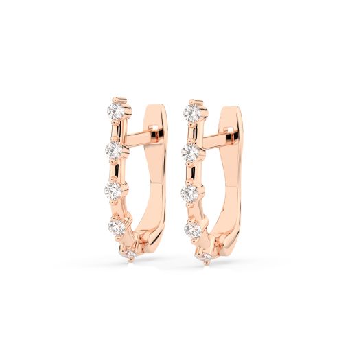 Серьги с бриллиантами 