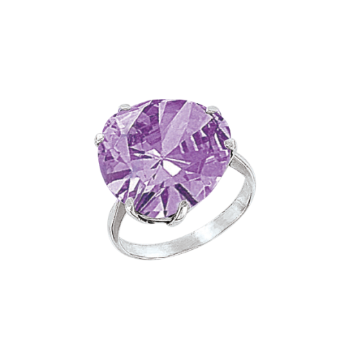 Damenring mit Amethyst 