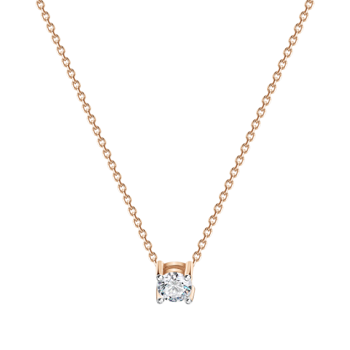 Колье с бриллиантом 