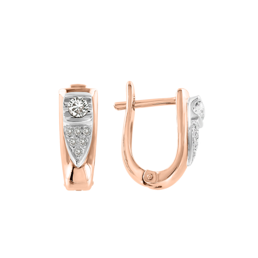 Серьги с бриллиантами 