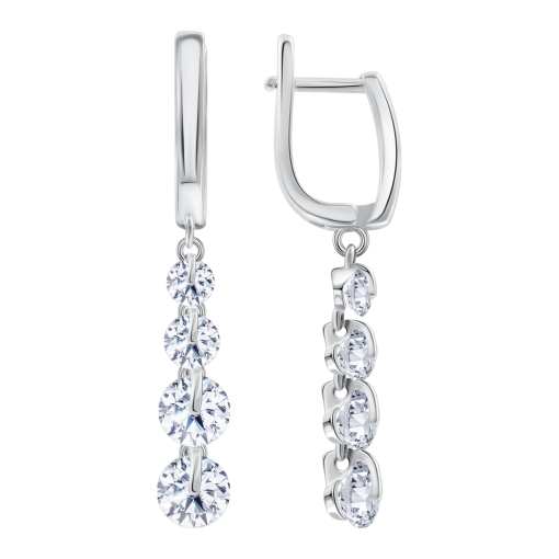 Ohrhänger mit Zirkonia 