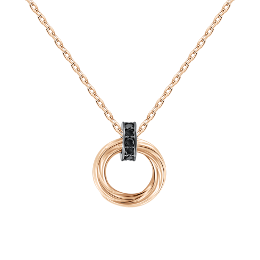 Collier mit Anhänger und Zirkonia 