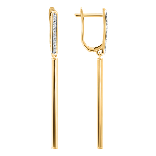 Ohrhänger mit Zirkonia 