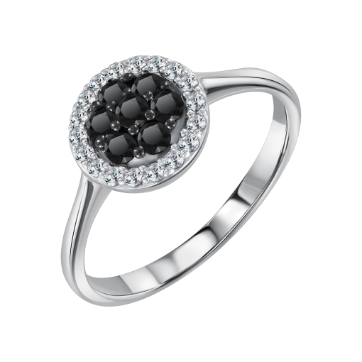Women’s ring with zirconia 