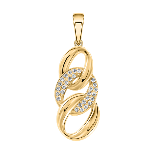 Anhänger mit Zirkonia 