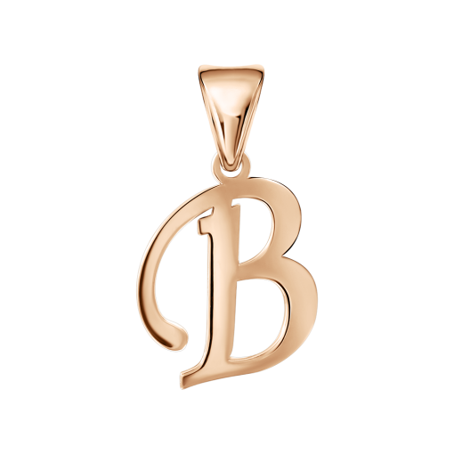 Buchstabenanhänger "B" 