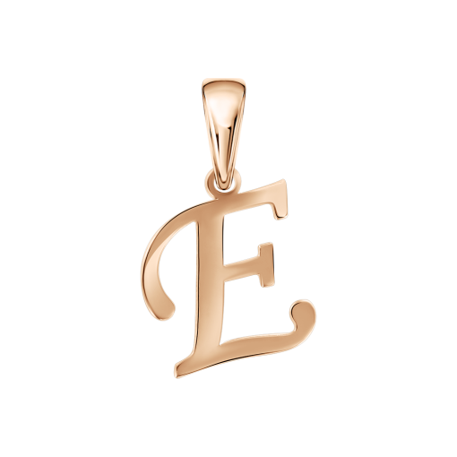 Buchstabenanhänger "E" 