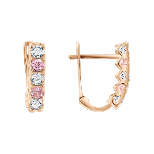 Ohrhänger mit Zirkonia 