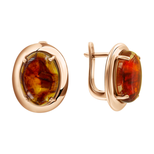 Ohrhänger mit Bernstein 