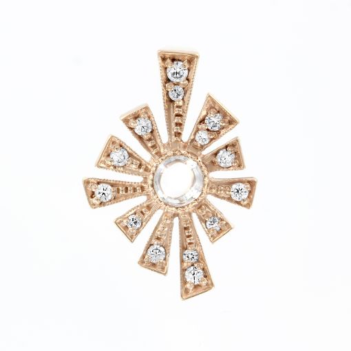 Pendant with zirconia 