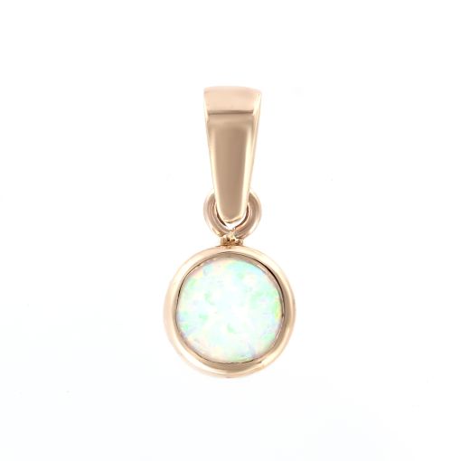 Pendant with opal 