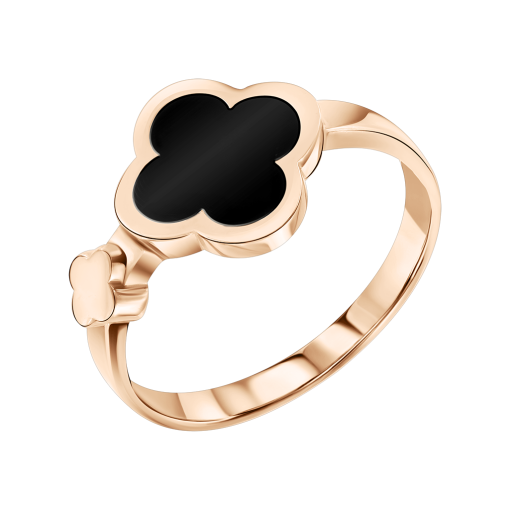 Damenring mit Emaille 