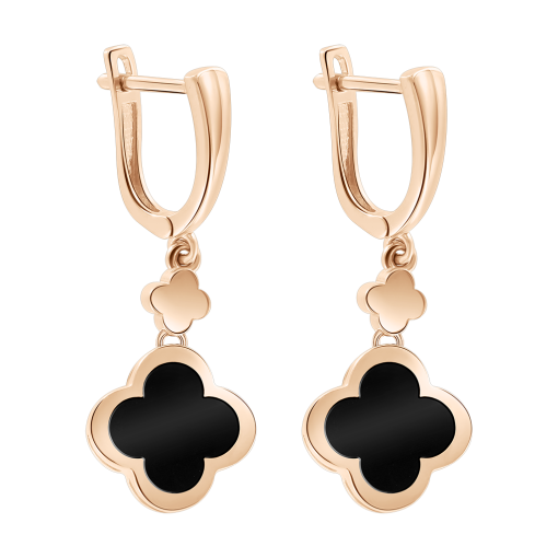 Ohrhänger mit Emaille 