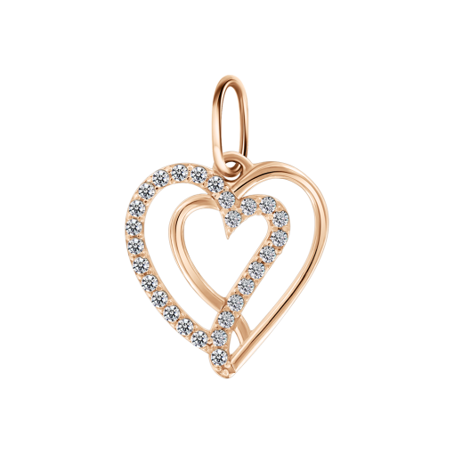 Подвеска с фианитами 