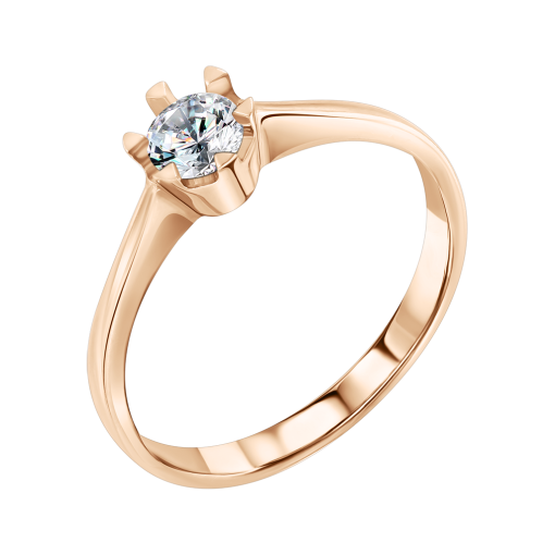 Damenring mit Zirkonia 