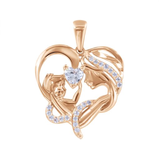 Подвеска с фианитами 