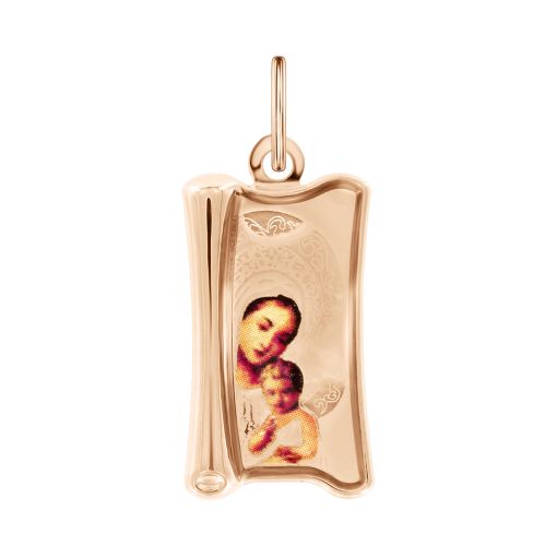 Икона - подвеска с гравировкой 