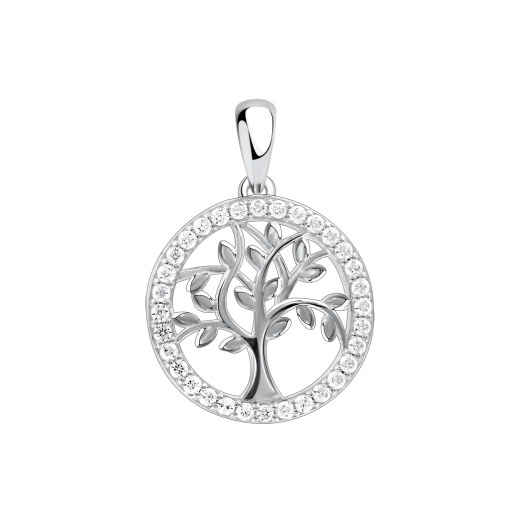 Pendant "Tree of Life" with zirconia 